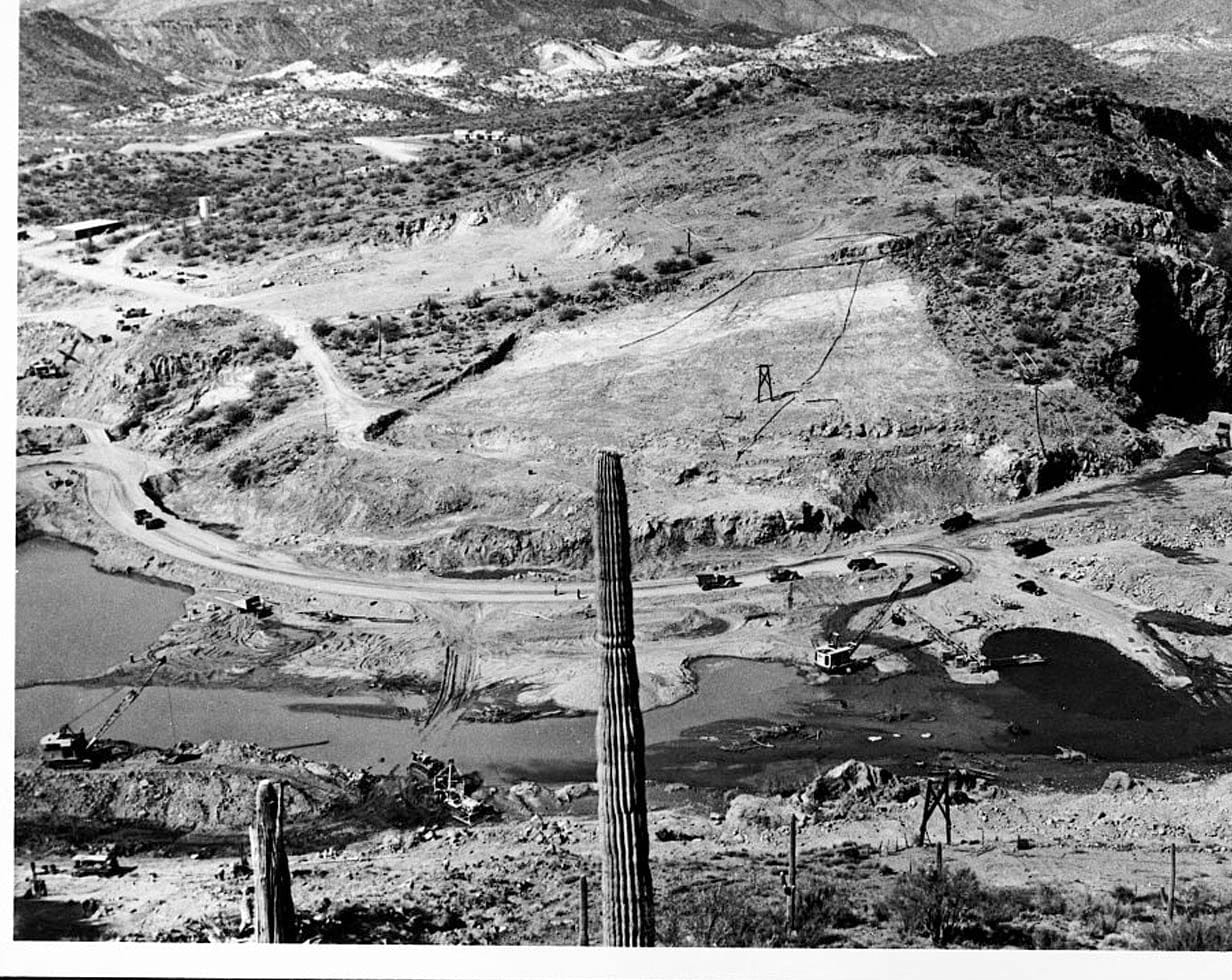 Historic Photo : Verde River Sheep Bridge, Spanning Verde River (Tonto National Forest), Cave Creek, Maricopa County, AZ 2 Photograph