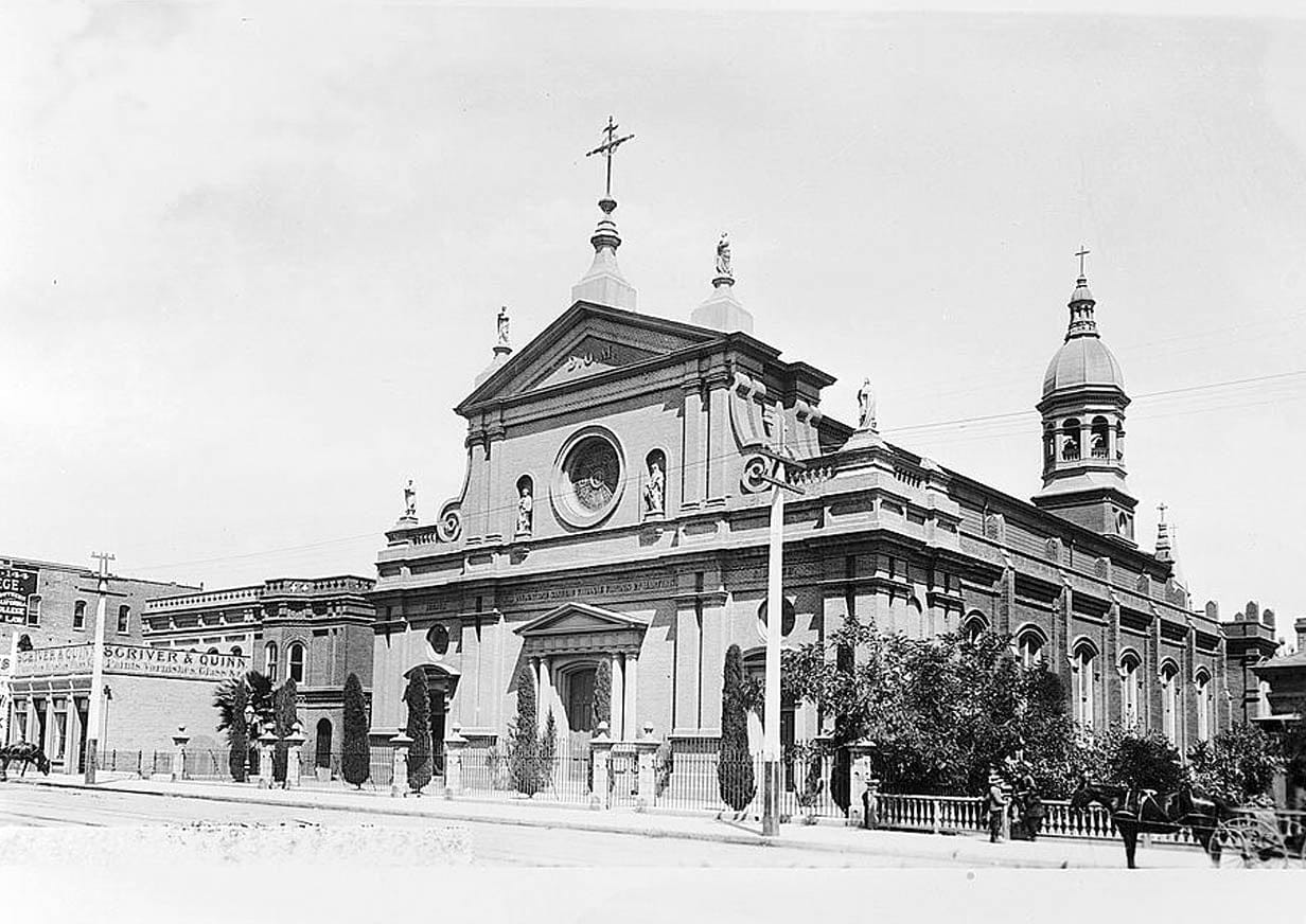 Historic Photo : Cathedral of St. Vibiana, Second & Main Streets, Los Angeles, Los Angeles County, CA 1 Photograph