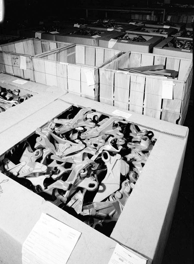 Historic Photo : Southern Ductile Casting Company, Grinding & Shipping, 2217 Carolina Avenue, Bessemer, Jefferson County, AL 1 Photograph