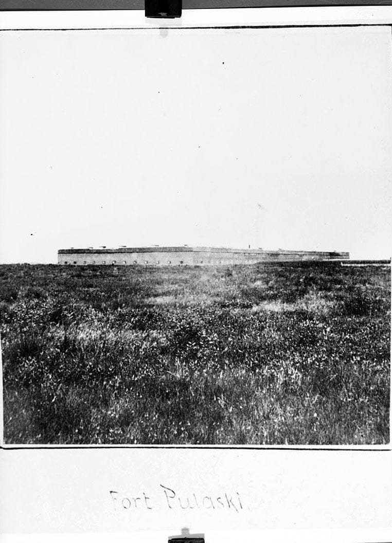 Historic Photo : Fort Pulaski, Cockspur Island, Savannah, Chatham County, GA 40 Photograph
