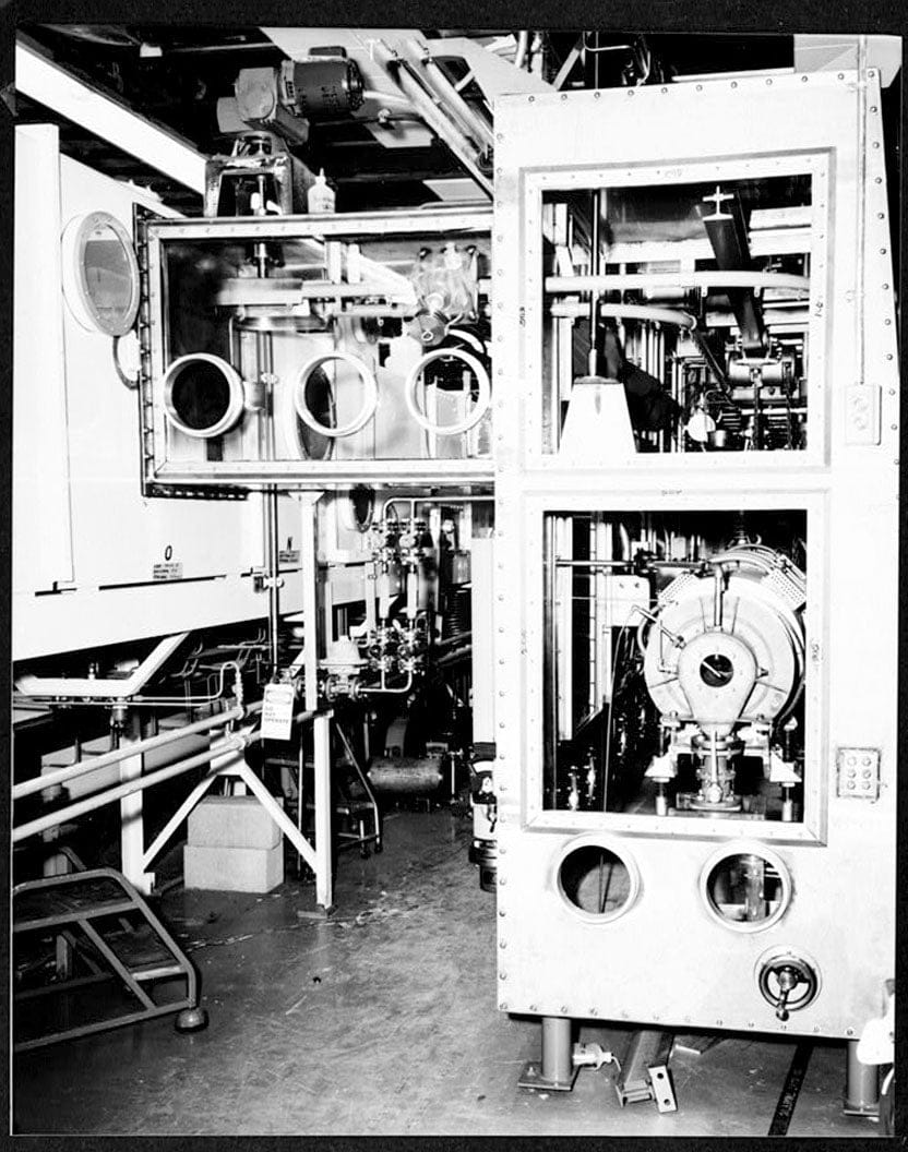 Historic Photo : Rocky Flats Plant, Plutonium Recovery & Fabrication Facility, North-central section of plant, Golden, Jefferson County, CO 5 Photograph