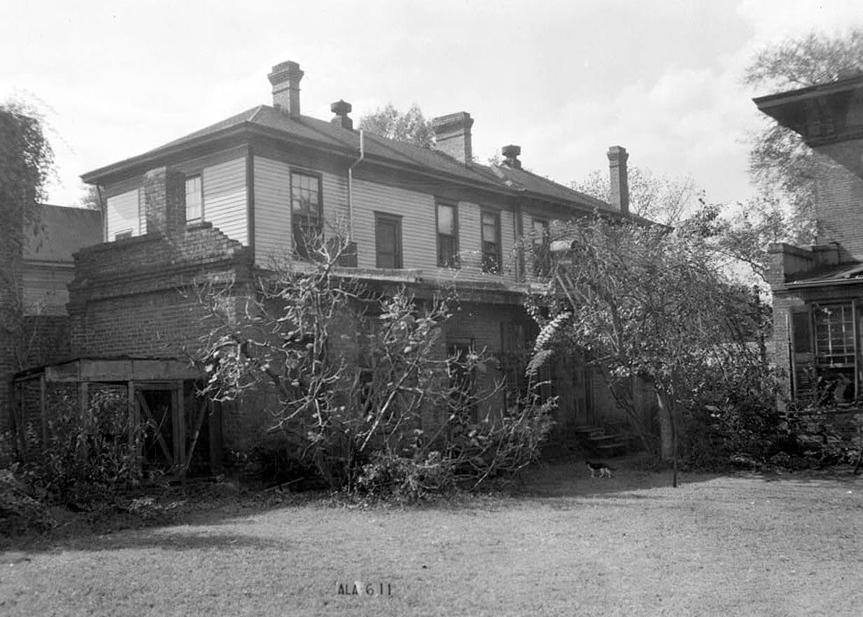 Historic Photo : Bibb-Goldthwaithe-Arrington House, 203 Church Street, Montgomery, Montgomery County, AL 2 Photograph