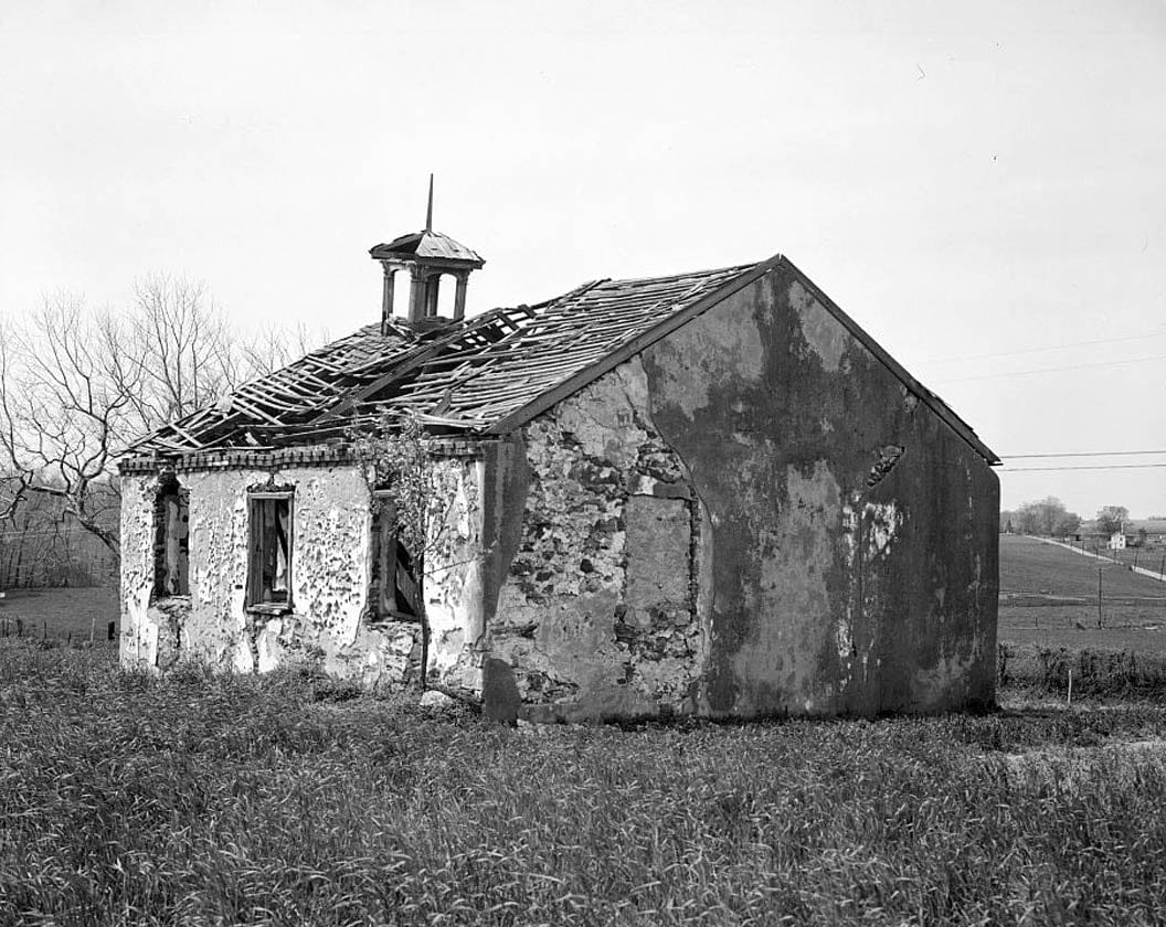Historic Photo : North Star Schoolhouse, North Star & Henderson Roads, Hockessin, New Castle County, DE 1 Photograph
