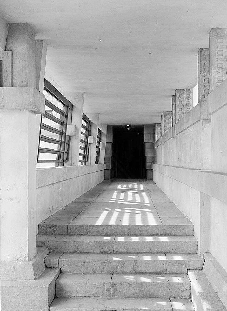 Historic Photo : Hollyhock House, 4800 Hollywood Boulevard, Los Angeles, Los Angeles County, CA 6 Photograph