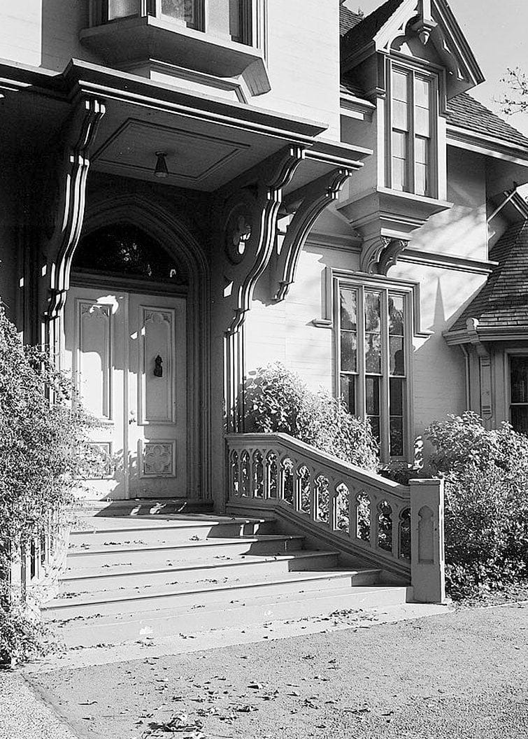 Historic Photo : J. Mora Moss House, Broadway & MacArthur Boulevard, Oakland, Alameda County, CA 4 Photograph