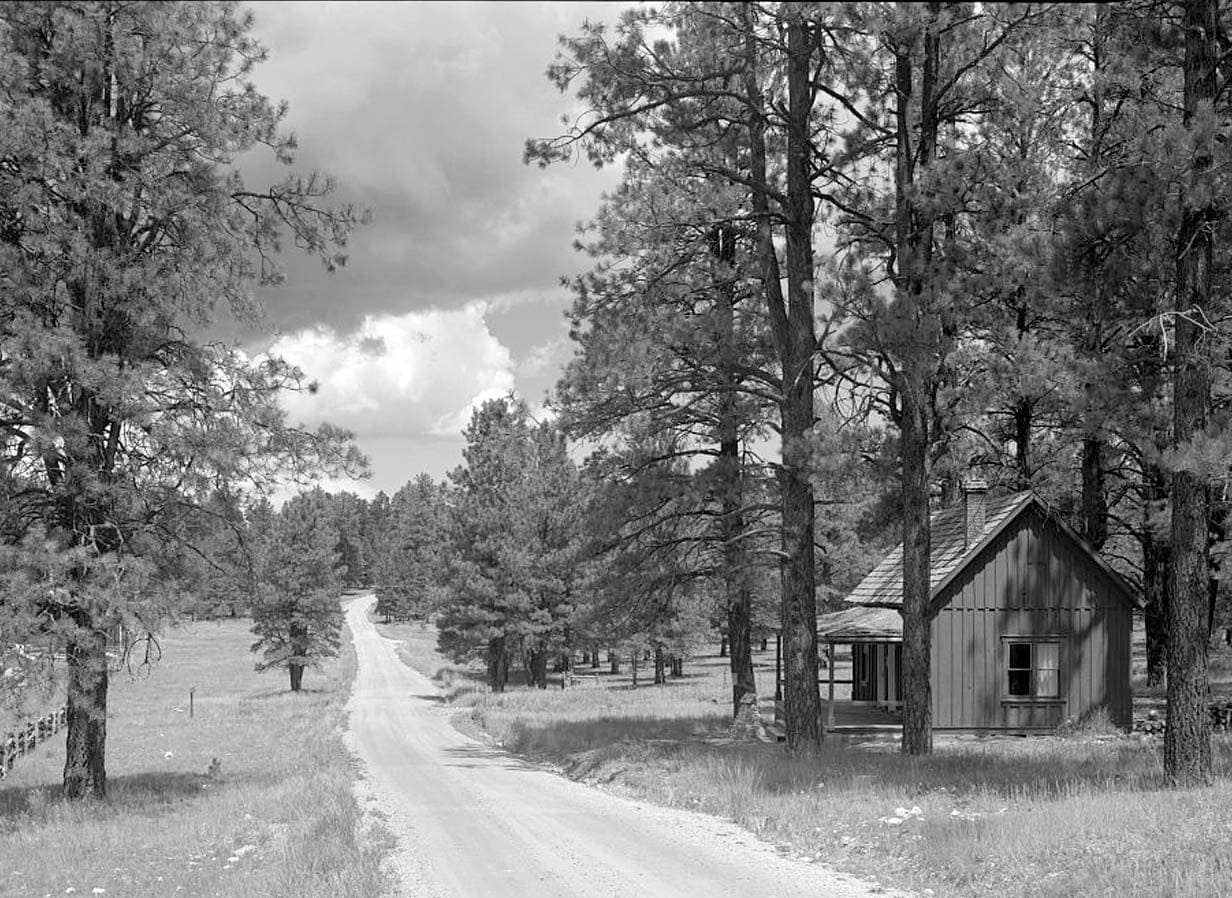 Historic Photo : North Entrance Road, Between Little Park & Bright Angel Point, Grand Canyon, Coconino County, AZ 5 Photograph