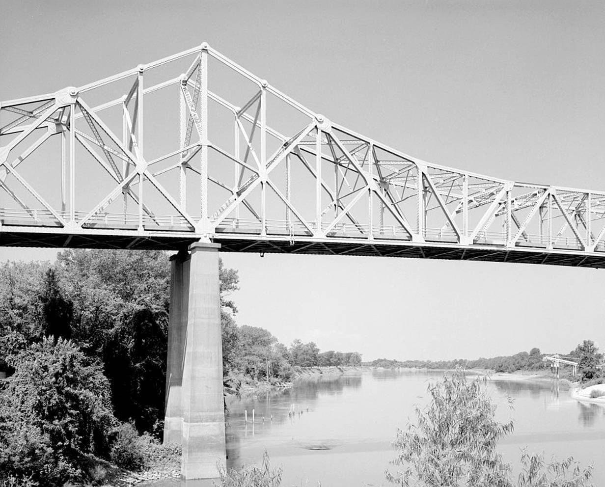 Historic Photo : Newport Bridge, Spanning White River at State Highway 14, Newport, Jackson County, AR 5 Photograph