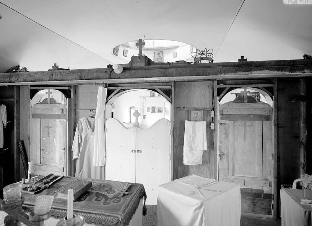 Historic Photo : St. Nicholas Russian Orthodox Church, Hoonah, Skagway-Hoonah-Angoon Census Area, AK 8 Photograph