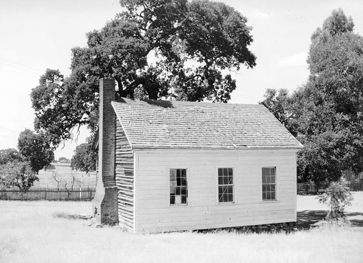 Historic Photo : Felix Post Office & School, Felix, Calaveras County, CA 1 Photograph