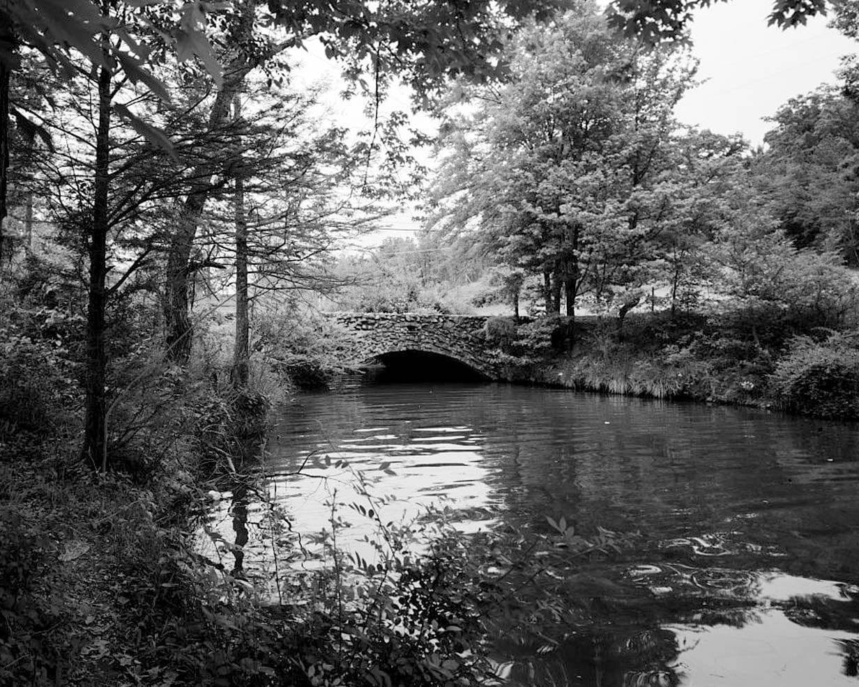 Historic Photo : Lake No. 1 Bridge, Spanning Lake No. 1 at Avondale Road, North Little Rock, Pulaski County, AR 1 Photograph