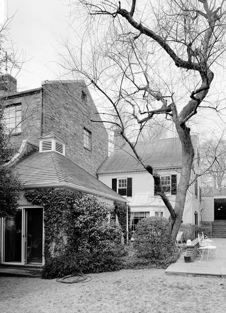 Historic Photo : Teresa Fenwick House, 3512 P Street, Northwest, Washington, District of Columbia, DC 5 Photograph