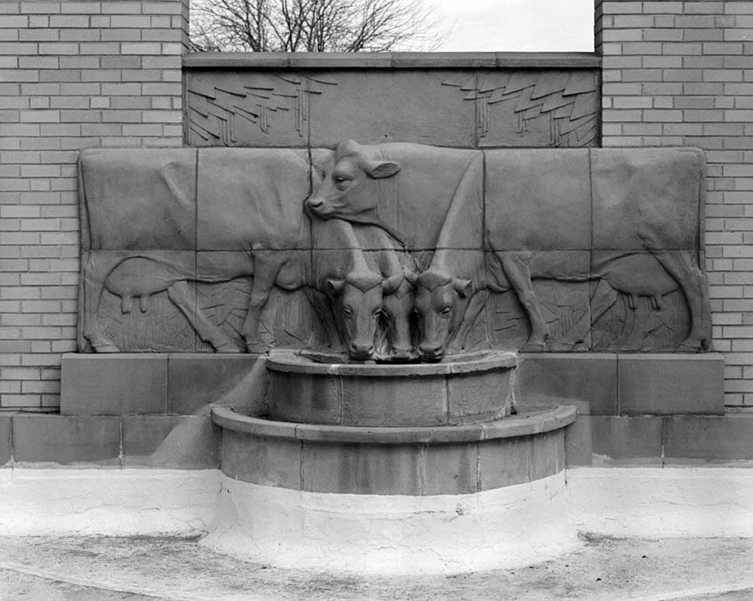 Historic Photo : Dairy Industry Building, Iowa State University campus, Ames, Story County, IA 12 Photograph