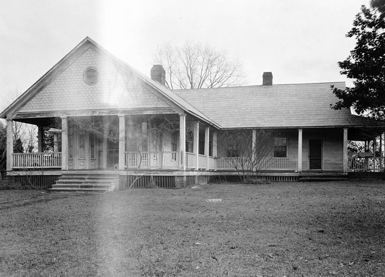 Historic Photo : Pullman House, 104 Center Street, Citronelle, Mobile County, AL 1 Photograph