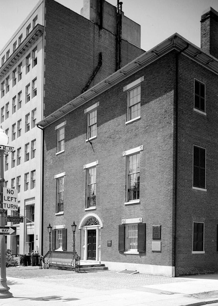 Historic Photo : Decatur House, National Trust for Historic Preservation, 748 Jackson Place Northwest, Washington, District of Columbia, DC 13 Photograph