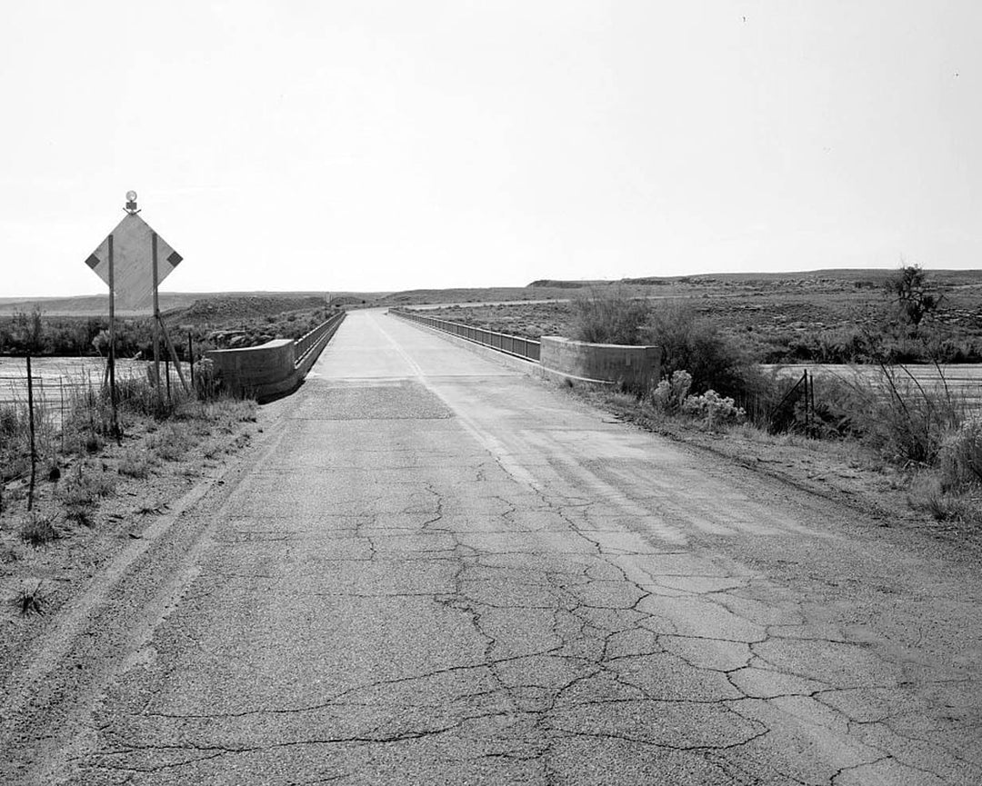 Historic Photo : Rio Puerco Bridge, Mainline Road, spanning Rio Puerco, Holbrook, Navajo County, AZ 4 Photograph
