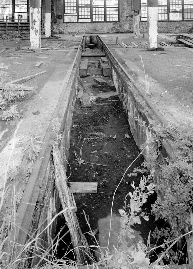 Central of Georgia Railway, Savannah Repair Shops & Terminal Facilities, Roundhouse, Site Bounded by West Broad, Jones, West Boundary & Hull, Savannah, Chatham County, GA 6