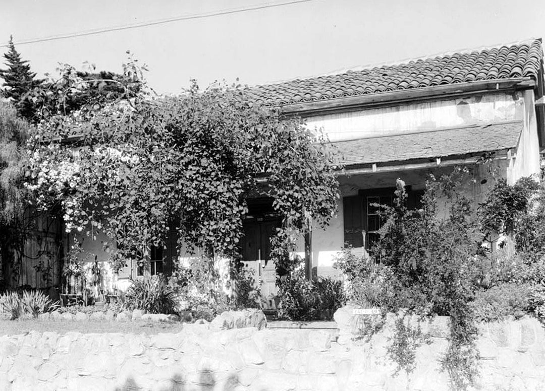 Historic Photo : Jose Torre Casa, 502 Pierce Street, Monterey, Monterey County, CA 1 Photograph