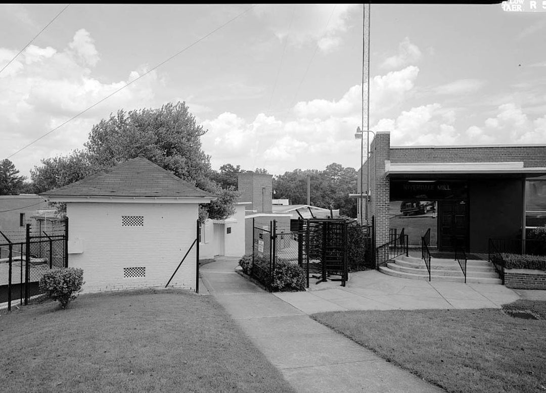 Historic Photo : Riverdale Cotton Mill, Office Building, Old, Valley, Chambers County, AL 1 Photograph