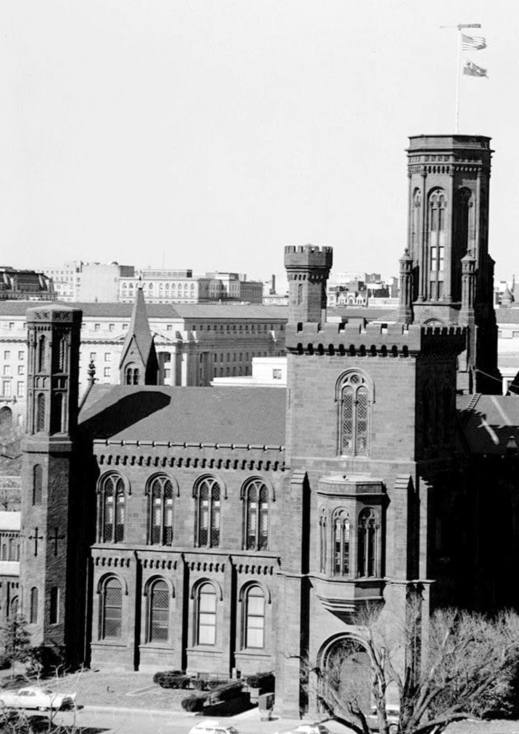 Historic Photo : Smithsonian Institution Building, 1000 Jefferson Drive, between Ninth & Twelfth Streets, Southwest, Washington, District of Columbia, DC 32 Photograph