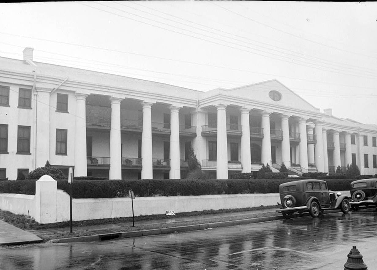 Historic Photo : Old City Hospital, 900-950 Saint Anthony Street, Mobile, Mobile County, AL 2 Photograph