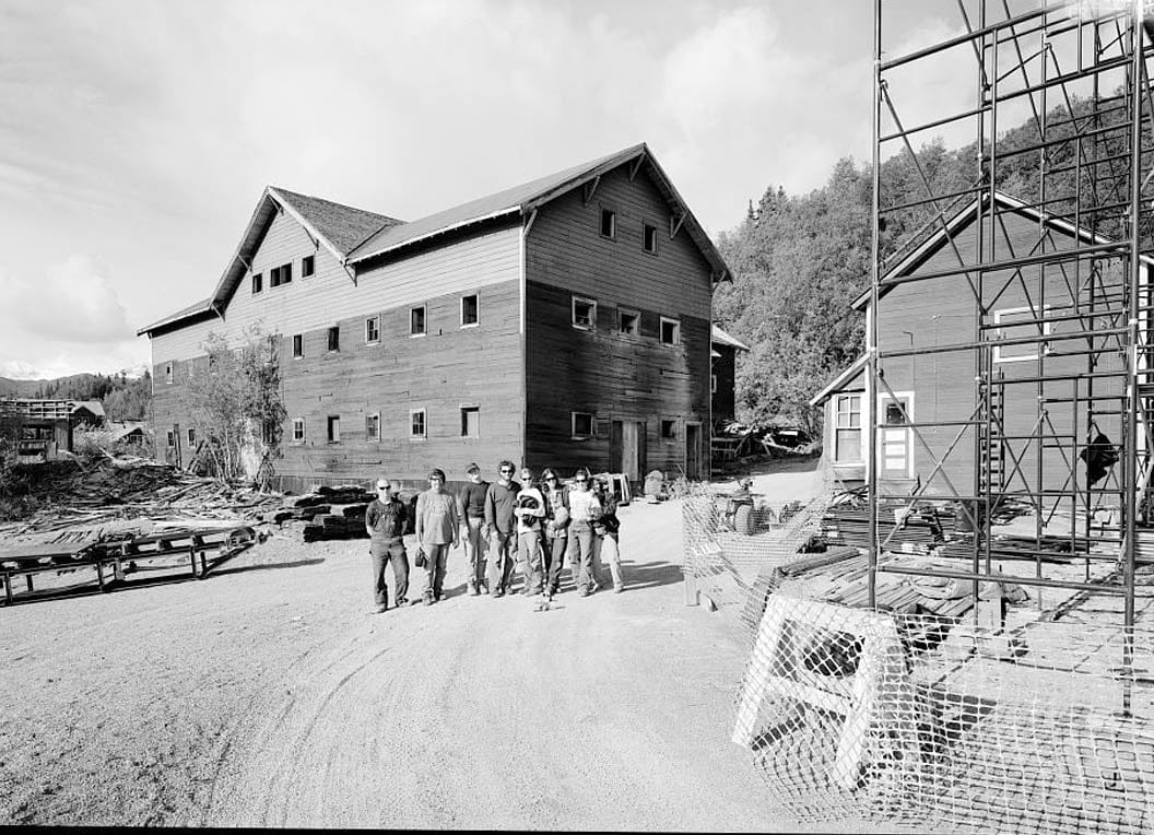 Historic Photo : Kennecott Copper Corporation, Company Store & Warehouse, On Copper River & Northwestern Railroad, Kennicott, Valdez-Cordova Census Area, AK 9 Photograph
