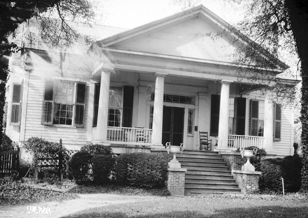 Historic Photo : C. W. Dunlap House, 237 Wilson Avenue, Eutaw, Greene County, AL 1 Photograph