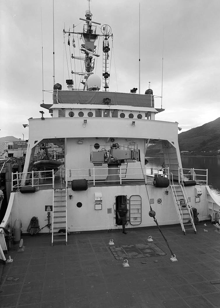 Historic Photo : US Coast Guard Cutter STORIS, Womens Bay, Kodiak, Kodiak Island Borough, AK 34 Photograph
