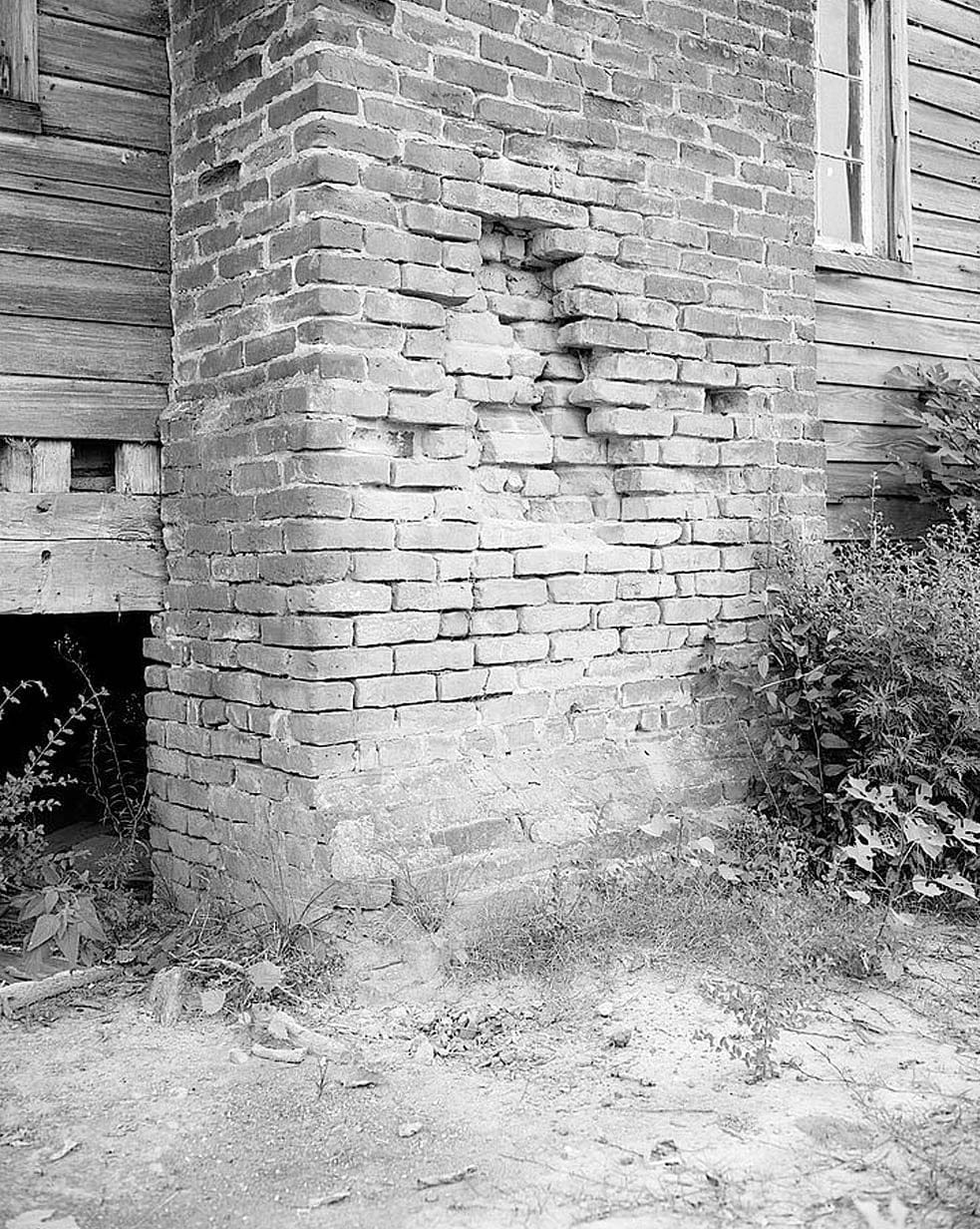 Historic Photo : Josiah Haigler Plantation House, County Highway 37 North of U.S. Highway 80, Burkville, Lowndes County, AL 5 Photograph