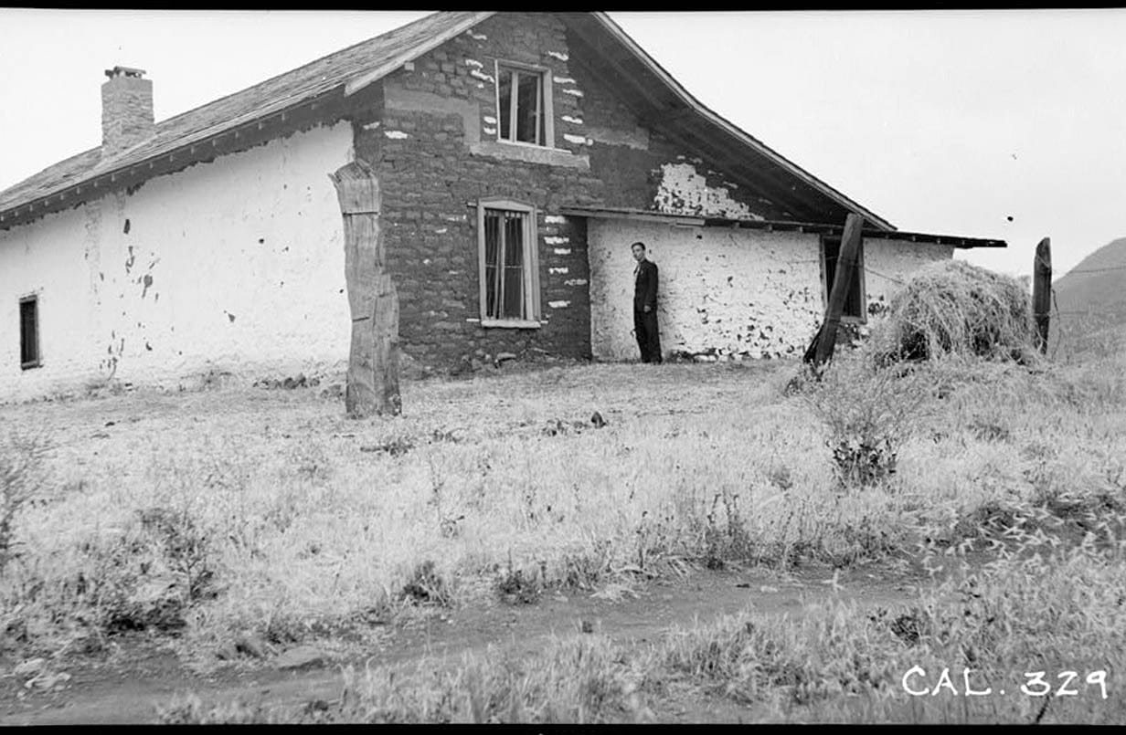 Historic Photo : Reyes House, State Highway 101, Calabasas, Los Angeles County, CA 1 Photograph