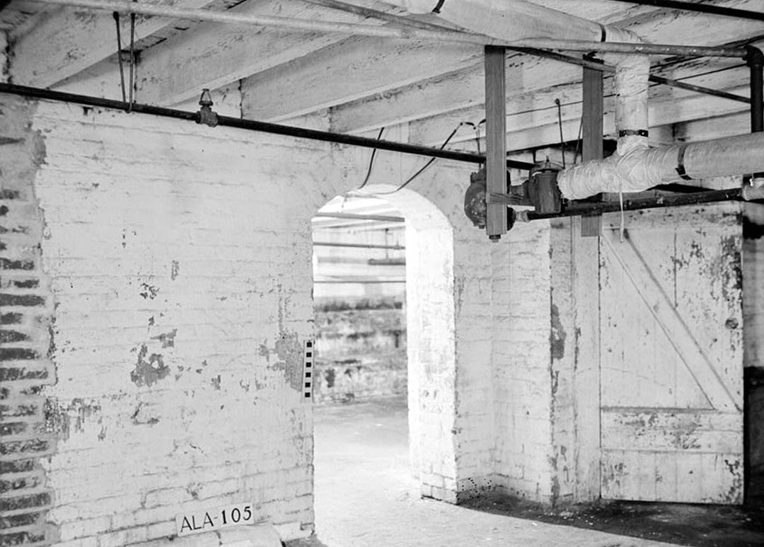 Historic Photo : Mount Vernon Arsenal, Administration Building, Old Saint Stephens Road (County Road 96), Mount Vernon, Mobile County, AL 1 Photograph