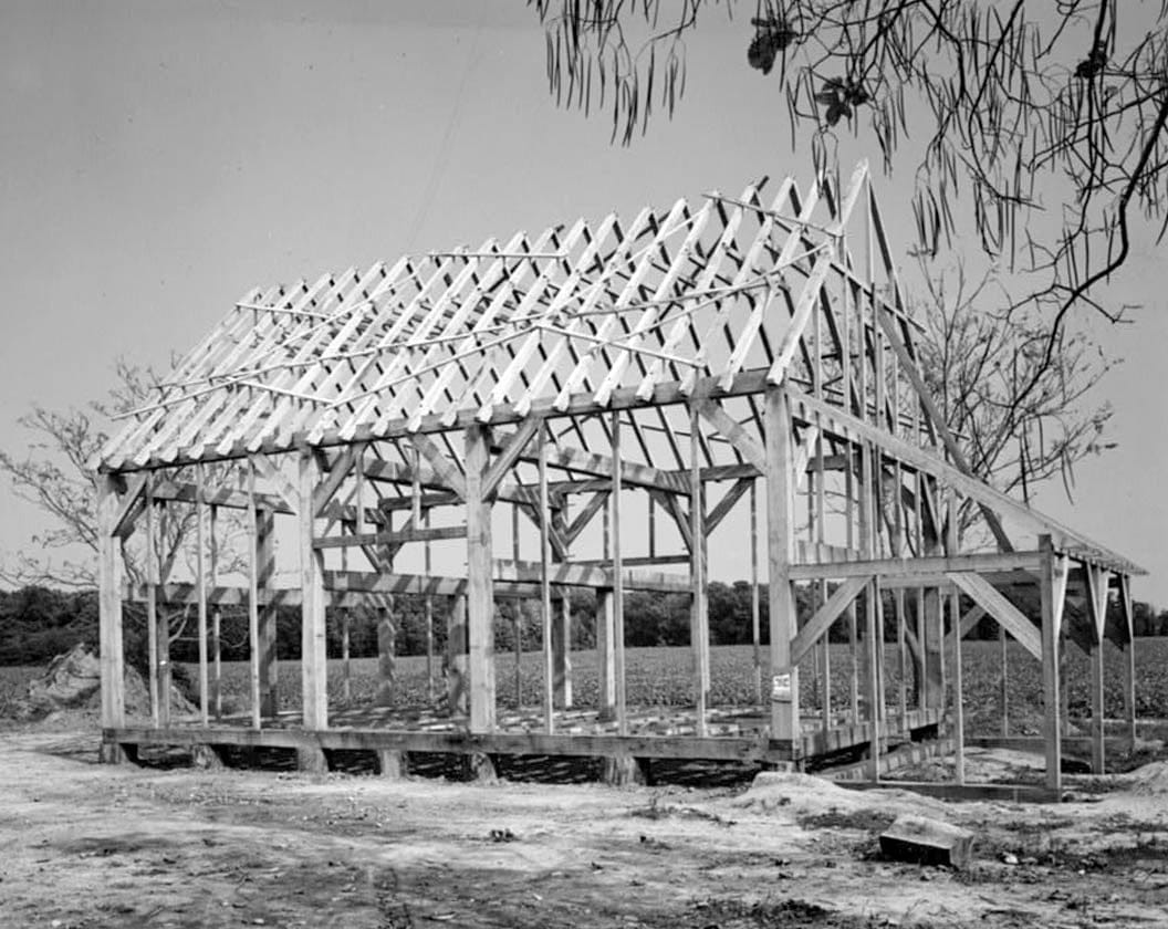 Historic Photo : John Dickinson Mansion, Feed Barn, Kitts Hummock Road, Dover, Kent County, DE 4 Photograph