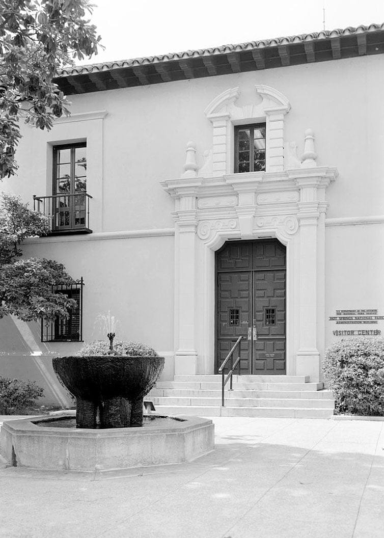 Historic Photo : Bathhouse Row, Visitor's Center, Central Avenue, Hot Springs, Garland County, AR 4 Photograph