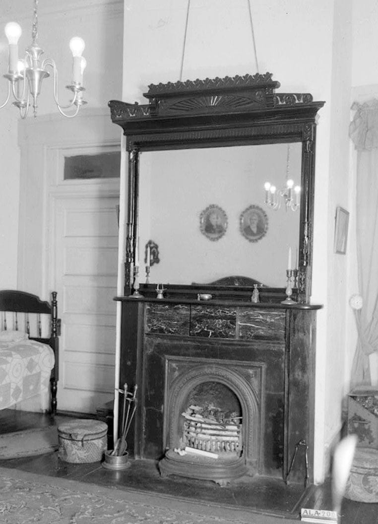 Historic Photo : Cedar Grove, Uniontown Road, Faunsdale, Marengo County, AL 12 Photograph