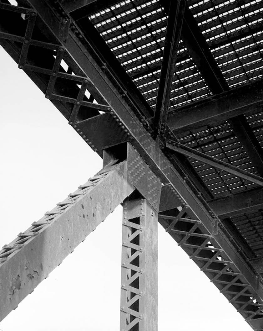 Historic Photo : Keokuk & Hamilton Bridge, Spanning Mississippi River, Keokuk, Lee County, IA 44 Photograph