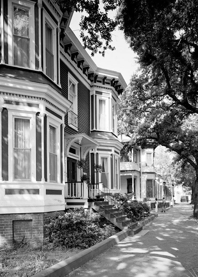 Historic Photo : Savannah Victorian Historic District, Bounded by Gwinnett, East Broad, West Broad Street & Anderson Lane, Savannah, Chatham County, GA 57 Photograph