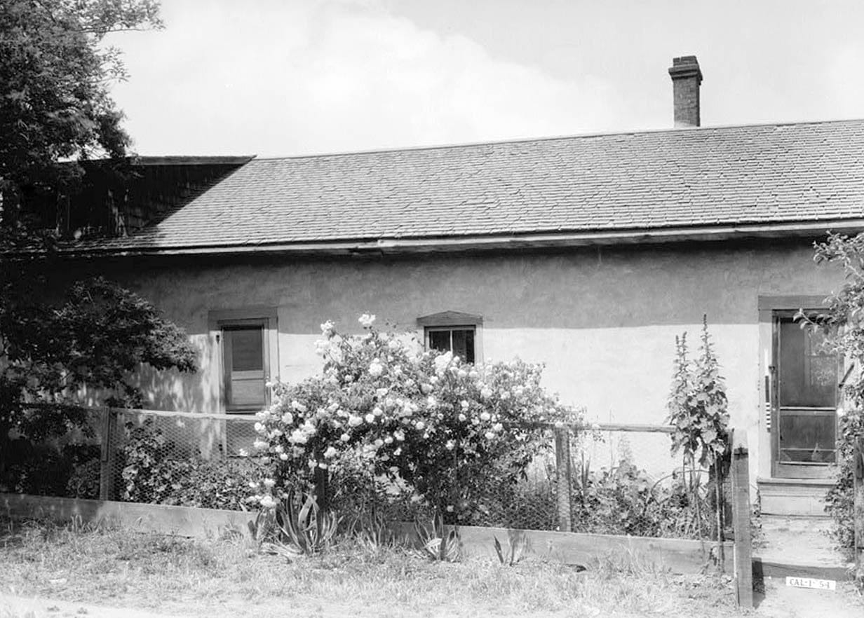 Historic Photo : Don Manuel de Boronda Casa, Boronda Street, Monterey, Monterey County, CA 1 Photograph