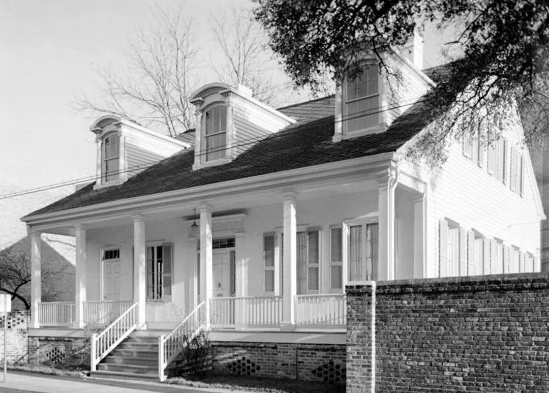 Historic Photo : Bishop Michael Portier House, 307 Conti Street, Mobile, Mobile County, AL 2 Photograph
