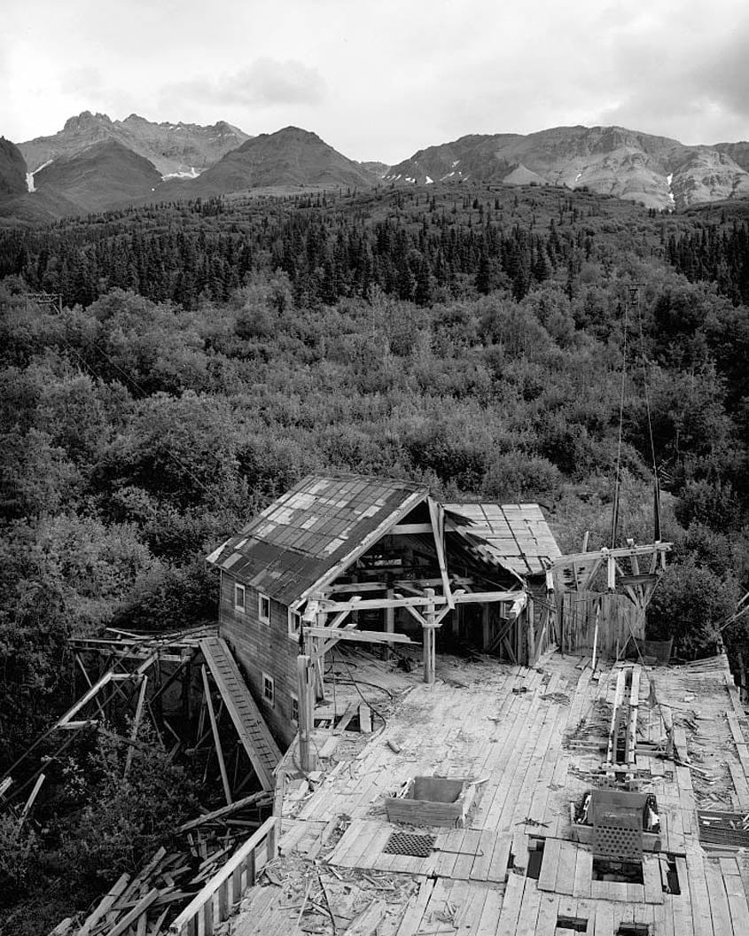 Historic Photo : Kennecott Copper Corporation, On Copper River & Northwestern Railroad, Kennicott, Valdez-Cordova Census Area, AK 57 Photograph