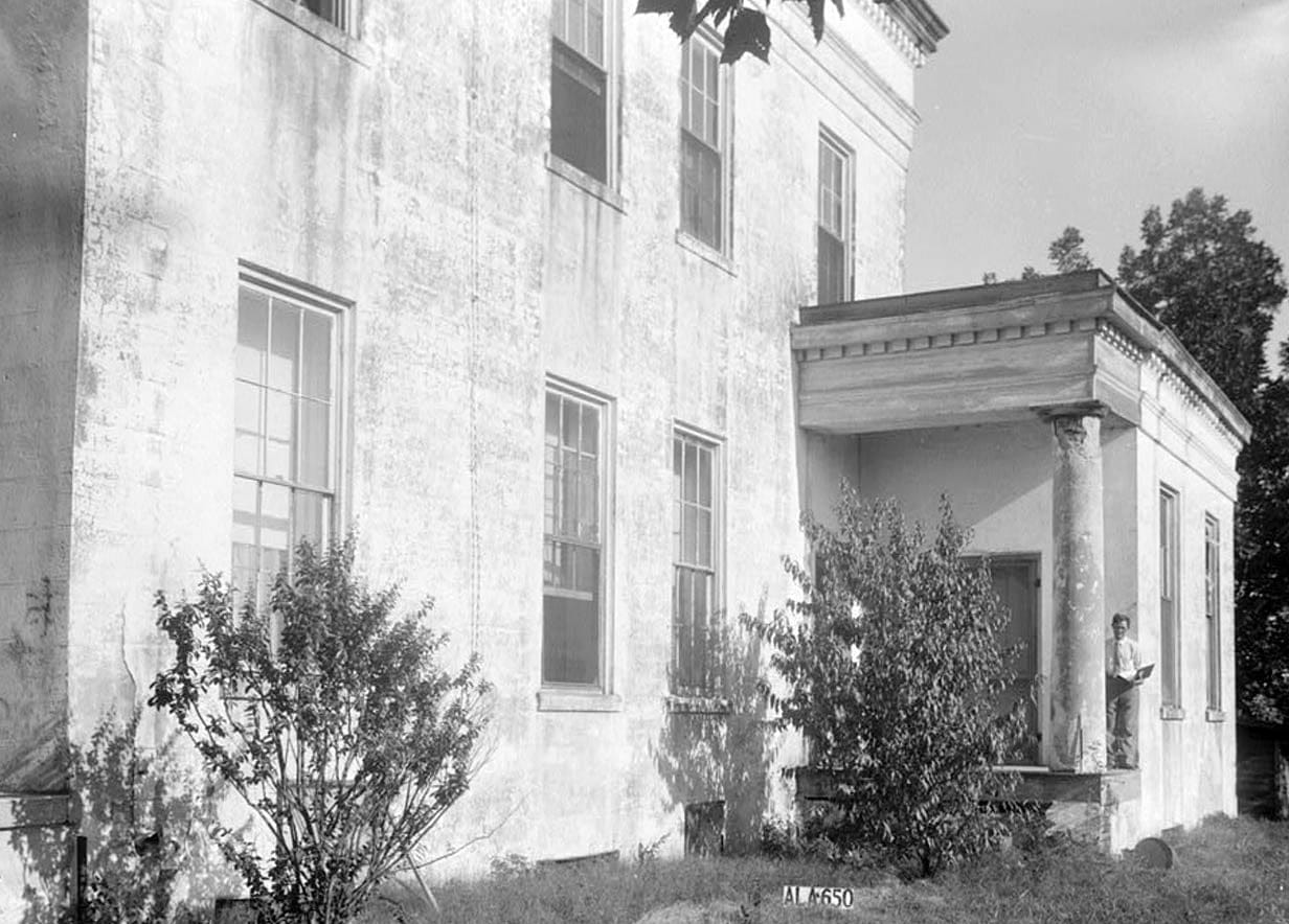 Historic Photo : Stone-Young-Baggett House, County Road 54 (Old Selma Road), Montgomery, Montgomery County, AL 4 Photograph