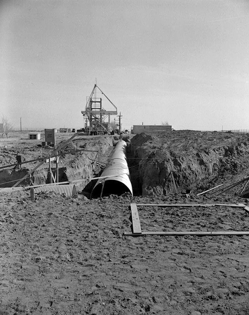 Historic Photo : Jet Propulsion Laboratory Edwards Facility, Test Stand A, Edwards Air Force Base, Boron, Kern County, CA 6 Photograph