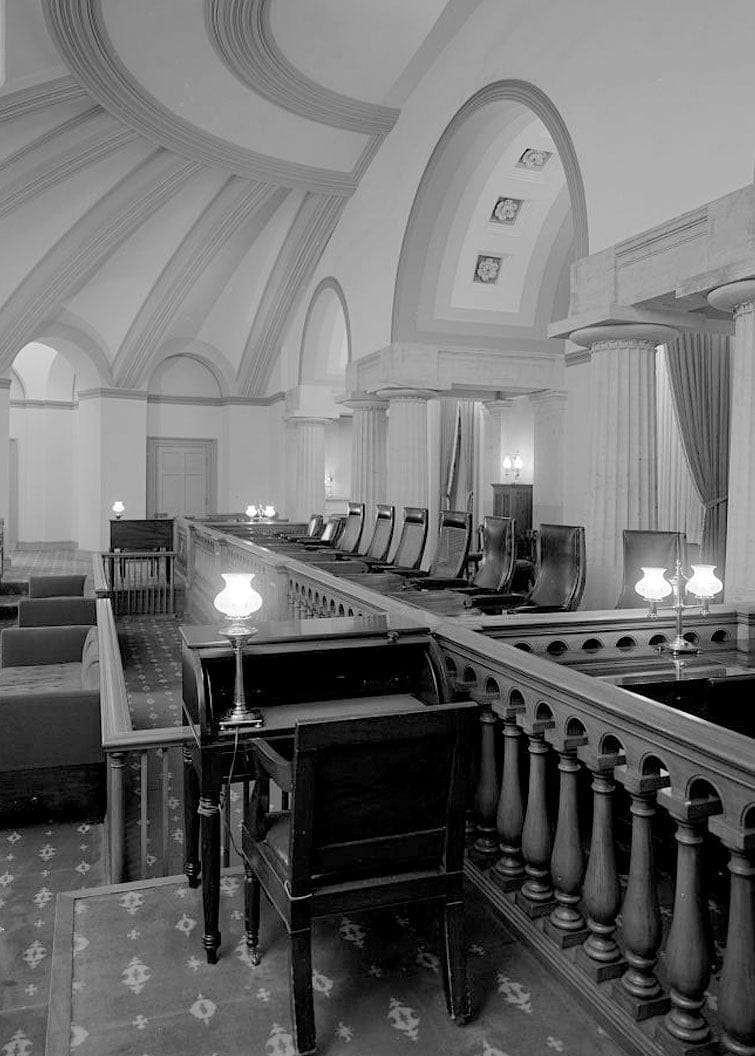 Historic Photo : U.S. Capitol, Old Supreme Court Chamber, Intersection of North, South, & East Capitol Streets & Capitol Mall, Washington, District of Columbia, DC 3 Photograph
