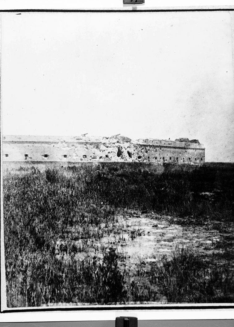 Historic Photo : Fort Pulaski, Cockspur Island, Savannah, Chatham County, GA 41 Photograph