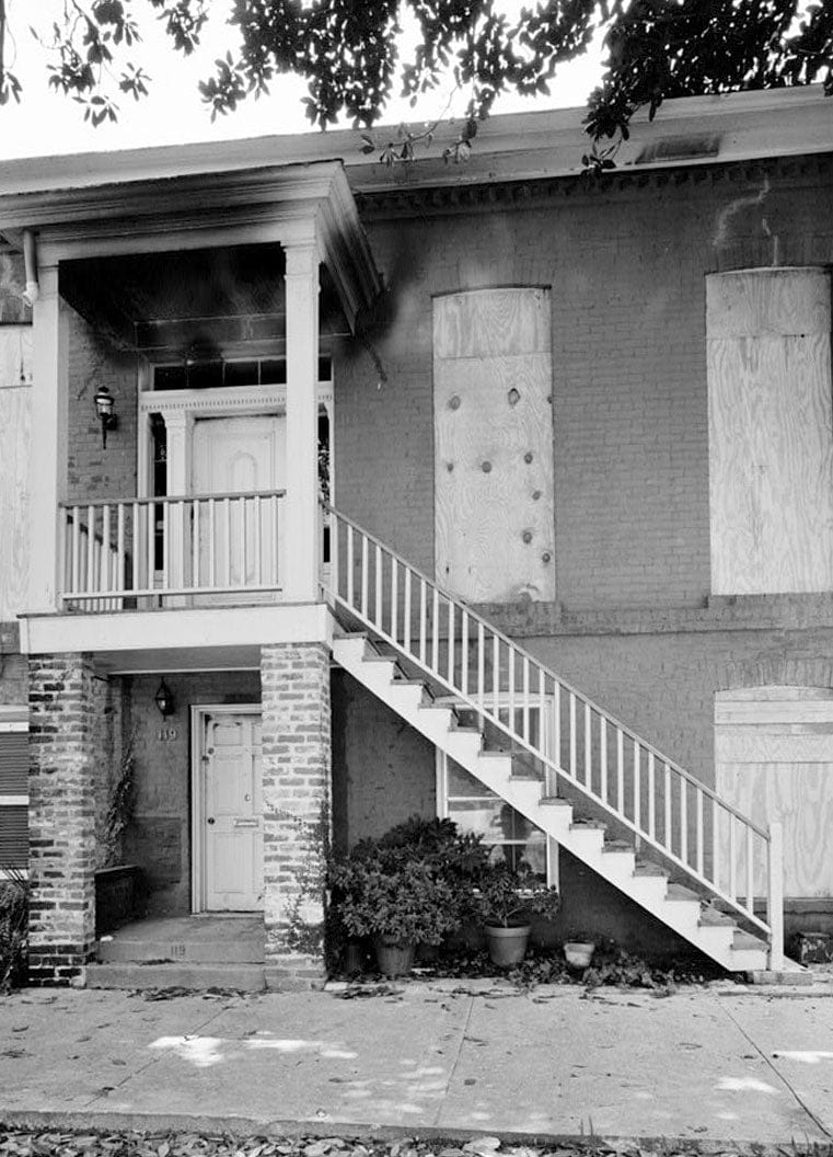 Historic Photo : Savannah Victorian Historic District, 119 West Park Avenue (House), Savannah, Chatham County, GA 1 Photograph