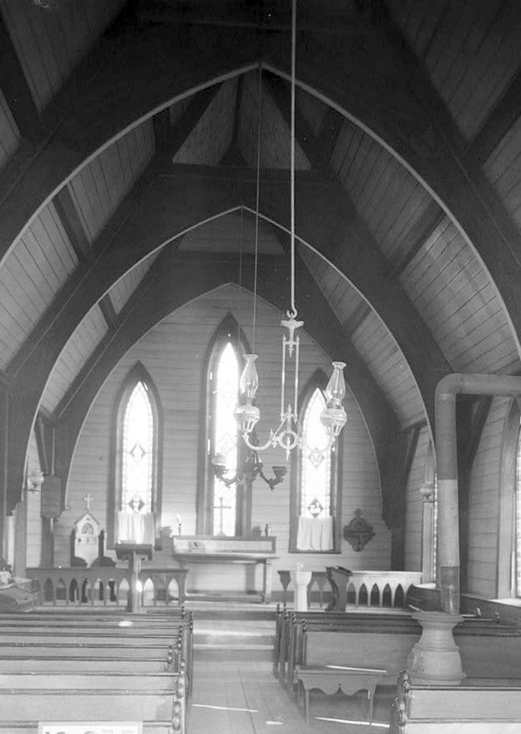 Historic Photo : Episcopal Church, County Road 4 (moved from original location), Forkland, Greene County, AL 2 Photograph
