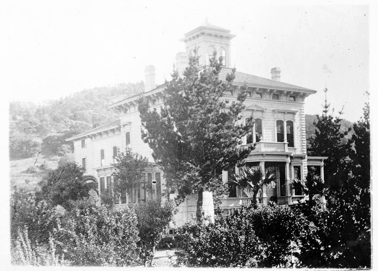 Historic Photo : John Muir House, Alhambra Boulevard, Martinez, Contra Costa County, CA 1 Photograph