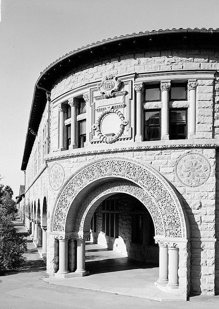 Historic Photo : Stanford University Quadrangle, Stanford University Campus, Stanford, Santa Clara County, CA 7 Photograph
