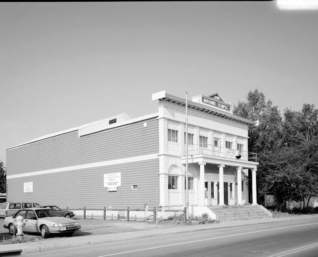 Historic Photo : Masonic Temple, 809 First Avenue, Fairbanks, Fairbanks North Star Borough, AK 1 Photograph