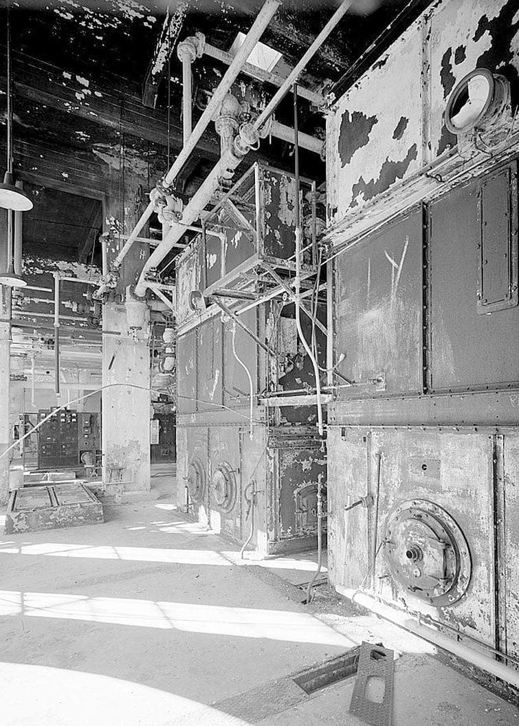 Historic Photo : Alcatraz, Power Plant, Alcatraz Island, San Francisco Bay, San Francisco, San Francisco County, CA 2 Photograph