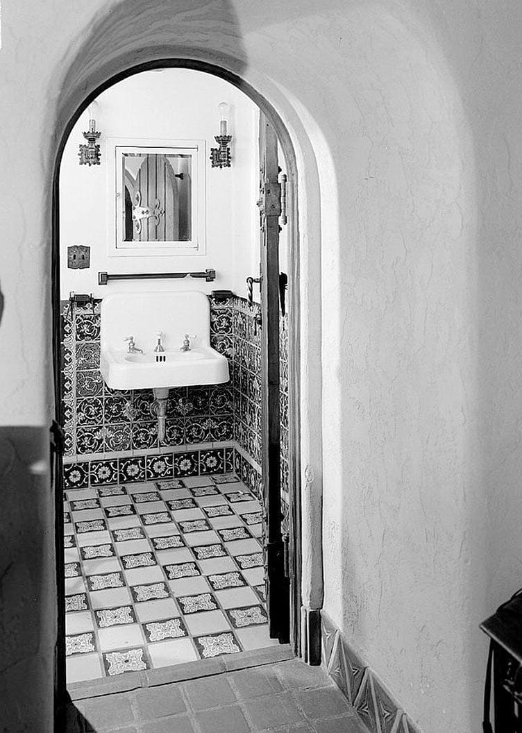 Historic Photo : Death Valley Ranch, Guesthouse (Hacienda), Death Valley Junction, Inyo County, CA 7 Photograph