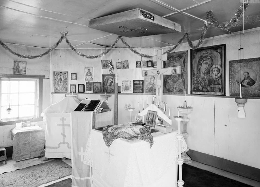 Historic Photo : St. Nicholas Russian Orthodox Church, Nondalton, Lake & Peninsula Borough, AK 2 Photograph